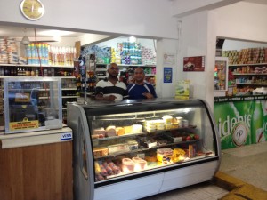 Two men accepted Christ at the local Colmodo shortly after moving to Santo Domingo.  Their whole faces and disposition changed.  We love visiting these guys and buying