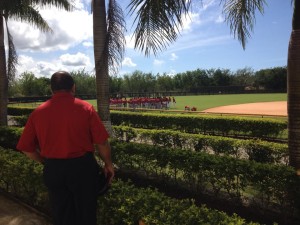 Varon de Dios; man of God:  God has placed hermanos as a dear brothers in Christ in professional baseball and as a cultural liassons and protectors in this country.  In awe of God every day.  Thank you Jesus.