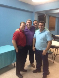 Dynamic duo - Dr. Greg Kappas and Pastor Tony Lizardo and Pastor Braulio Portes's right hand man - Pastor Samuel